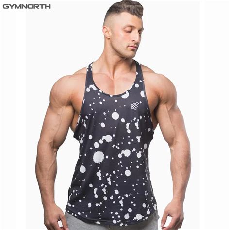 New Mens Singlets Oblique Hem Fitness Singlets Stringer Mens