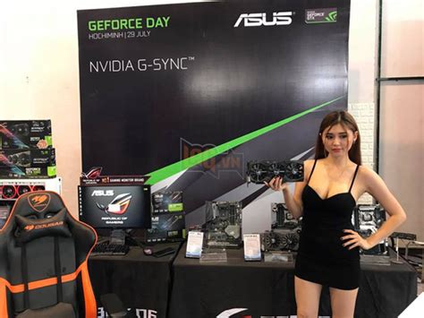 Xuất hiện hot girl đốt mắt các game thủ tham dự NVIDIA GeForce Day Việt Nam