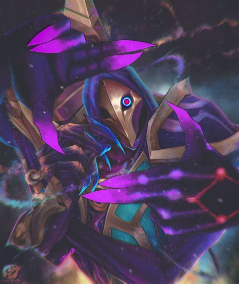 Dark Cosmic Jhin Alejandro Koi Ipinza On Artstation At