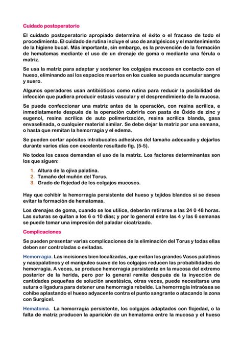 Reducción de Torus y exostosis convertido 1 pdf