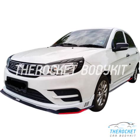 Proton Saga VVT FL 2019 2024 FileWar Full Skirt Bodykit Material PU