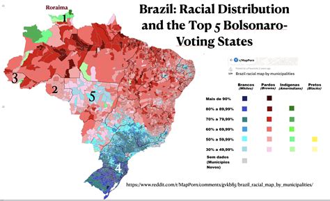 Brazil 2022 election race map - GeoCurrents