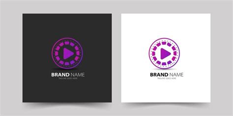 Premium Vector Colorful Play Button Logo Design Inspiration