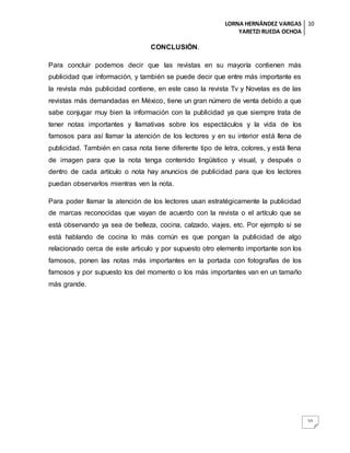 An Lisis Semi Tico De Un Art Culo De Una Revista Femenina Pdf