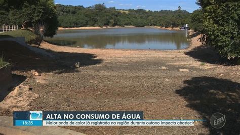 Maior onda de calor no outono em 35 anos impacta reservatórios e já