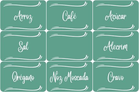 Etiquetas Personalizadas Para Alimentos Para Imprimir Postergami