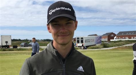 Bogeyfri H Jgaard Skyder Sig I Front Golfavisen