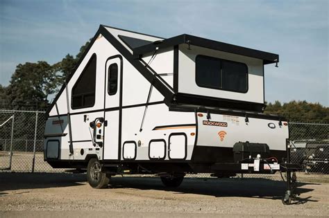 forest rivers rockwood hard side camper  durability meets ease