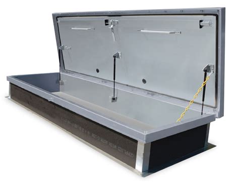 Rhg Galvanized Service Stair Access Roof Hatch Platinum Technologies