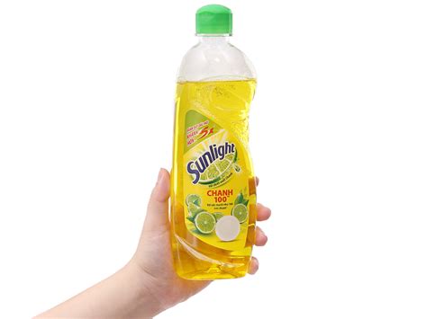 Nước rửa chén Sunlight Chanh 386ml giá tốt tại Bách hoá XANH