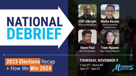 MVP November 2023 National Briefing 2023 Elections Recap How We Win