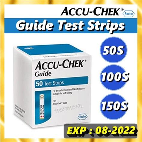 Accu Chek Guide Test Strips Accucheck Blood Glucose Exp