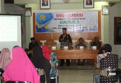 Rowobranten Sosialisasi Pengisian Perangkat Desa Kadus Tahun