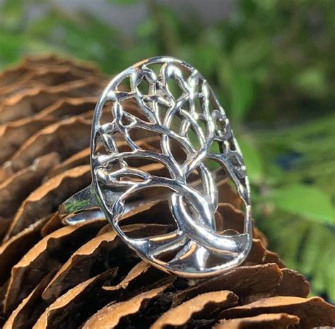 Tree of Life Ring Celtic Jewelry Irish Jewelry Norse | Etsy