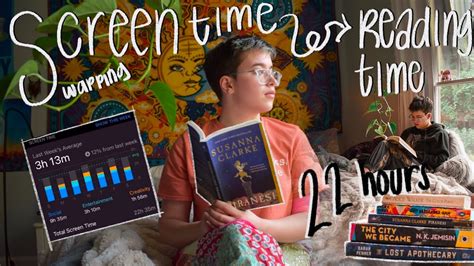 Swapping Phone Screen Time With READING Time For A Week 22 HOURS