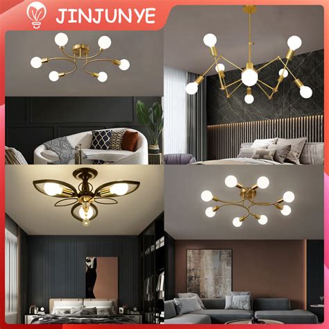 Jual Lampu Gantung Lampu Plafon Modern Minimalist Chandelier Led