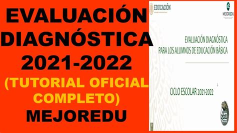 Balvas Academic EVALUACIÓN DIAGNÓSTICA 2021 2022 TUTORIAL OFICIAL