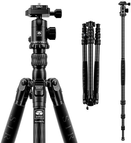 SIRUI Traveler 7C Carbon Fibre Tripod For Camera 65 Portable Travel