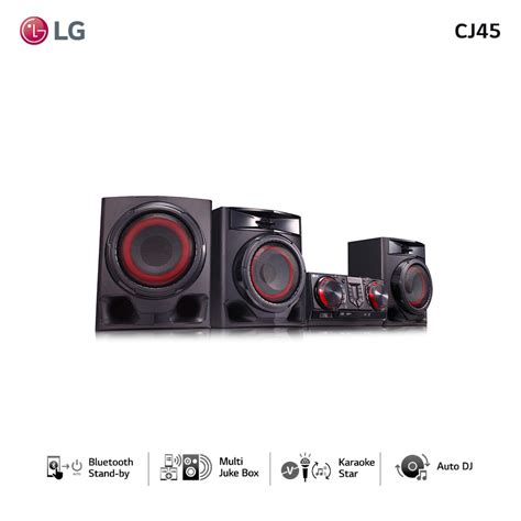 Minicomponente XBOOM CJ45 LG Ltienda