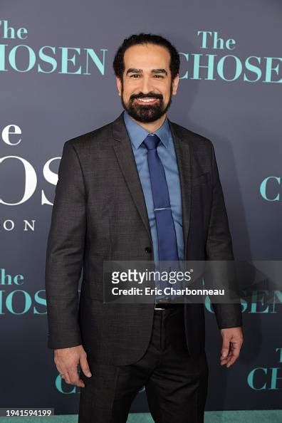 Demetrios Troy Seen At The Chosen Season 4 Los Angeles Premiere At