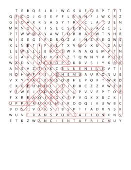 Nile River Vocabulary Word Search By Northeast Education Tpt