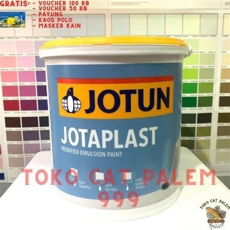 Jual Cat Tembok Interior Jotun Jotaplast Warna 1574 5Kg Galon Shopee