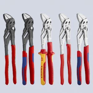 KNIPEX Zangenschlüssel VDE isoliert Multi Schraubenschlüssel Chrom