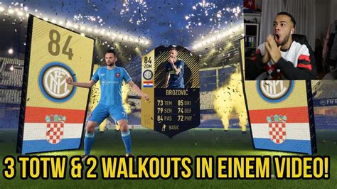 3 Totw Spieler And 2 Walkouts Heftiges Pack Opening Youtube