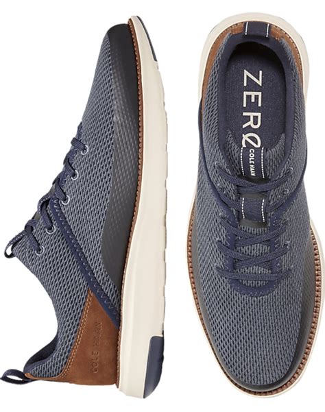 Cole Haan Grand Atlantic Sneakers Navy Mens Shoes Mens Wearhouse