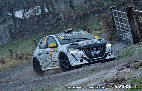 Van Den Dries Johan Burlet Yohan Peugeot Rally Spa Rally