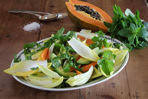 Paw Paw Mango And Rocket Salad Recipe Maggie Beer