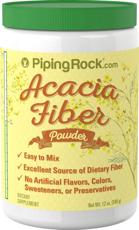 Acacia Fiber Powder 12 oz (340 g) Bottle | Buy Acacia Powder ...