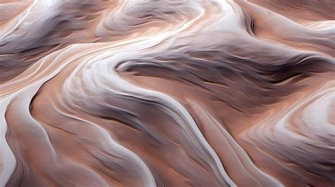 Premium AI Image | A high resolution image of Mars showing detailed ...