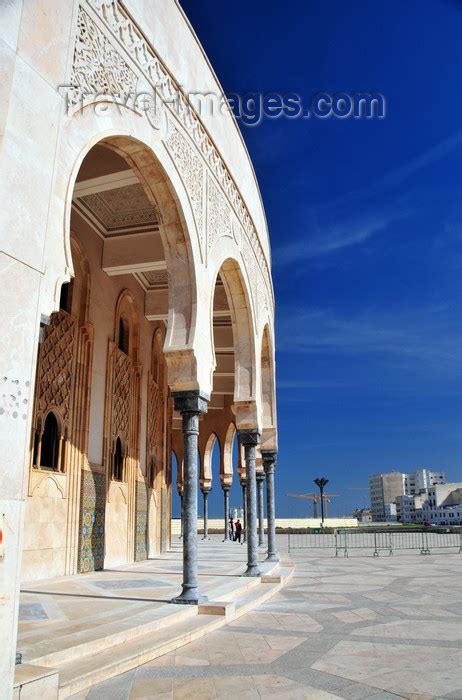 Casablanca Morocco Hassan Ii Mosque Arches On The Eastern Side Photo By M Torres Travel