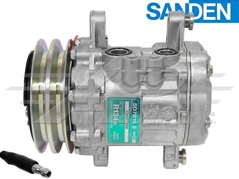 AP Air Inc OE Sanden Compressor SD7B10 115mm 2 Groove Clutch 12V