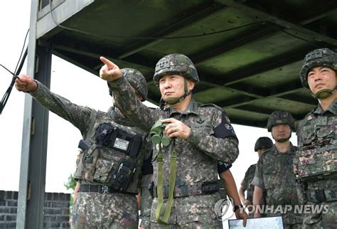 韓国軍制服組トップが最前線など視察 来月の韓米演習を前に 聯合ニュース