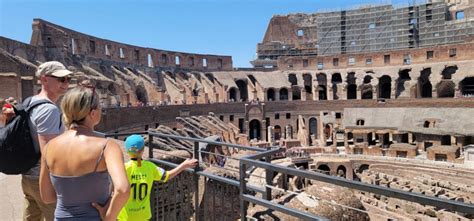 Inside Roman Colosseum Underground