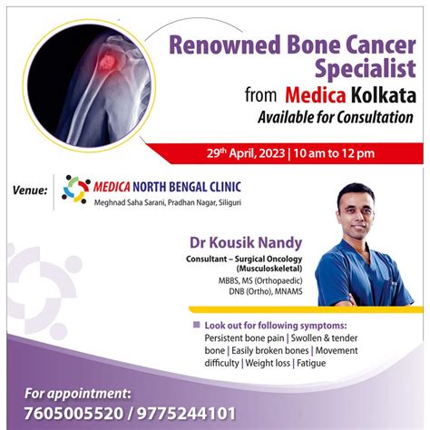 Medica Hospitals ᅠ on Twitter Our renowned BoneCancerSpecialist Dr