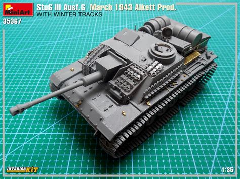 Build Up Of Kit 35367 StuG III Ausf G March 1943 Alkett Prod WITH