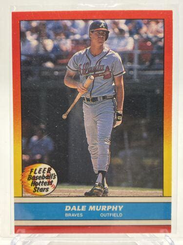 Dale Murphy 29 Prices 1988 Fleer Hottest Stars Baseball Cards