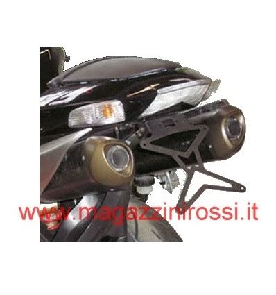 Portatarga Regolabile Nero Kawasaki Ninja Zx R