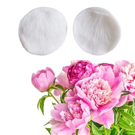 Byjunyeor Essential Pcs Moule Patisserie Silicone Rose Petal Flower Veiner