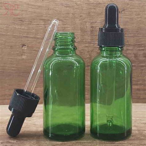 Sticla Verde Cu Pipeta 30 Ml