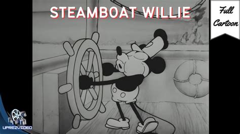 Mickey Mouse In Steamboat Willie Uncensored 1928 4k Uhd Hdr Youtube