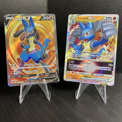 Mavin Pokemon Tcg Lucario Vstar Swsh Lucario V Swsh Promo