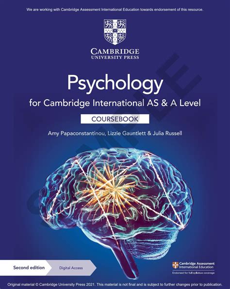 Cambridge International As And A Level Psychology Second Edition