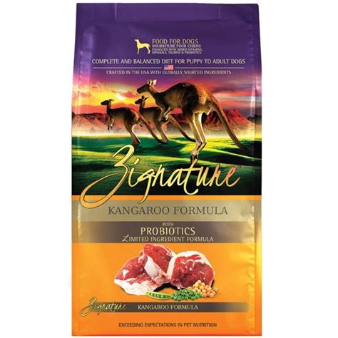 Zignature Kangaroo Limited Ingredient Formula Grain Free Dry Dog Food