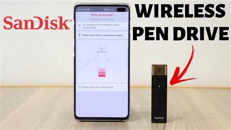 Wireless Pen Drive Sandisk Connect Wireless Stick Tech Unboxing 🔥