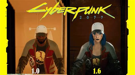 Cyberpunk 2077 1 0 Vs Patch 1 6 Graphics Comparison Youtube