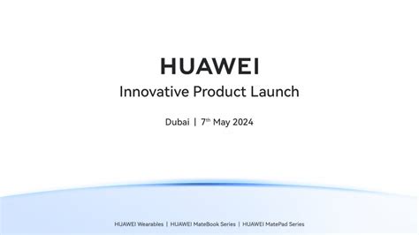 Huawei Sets A Global Launch Event For May No Mention Of Pura